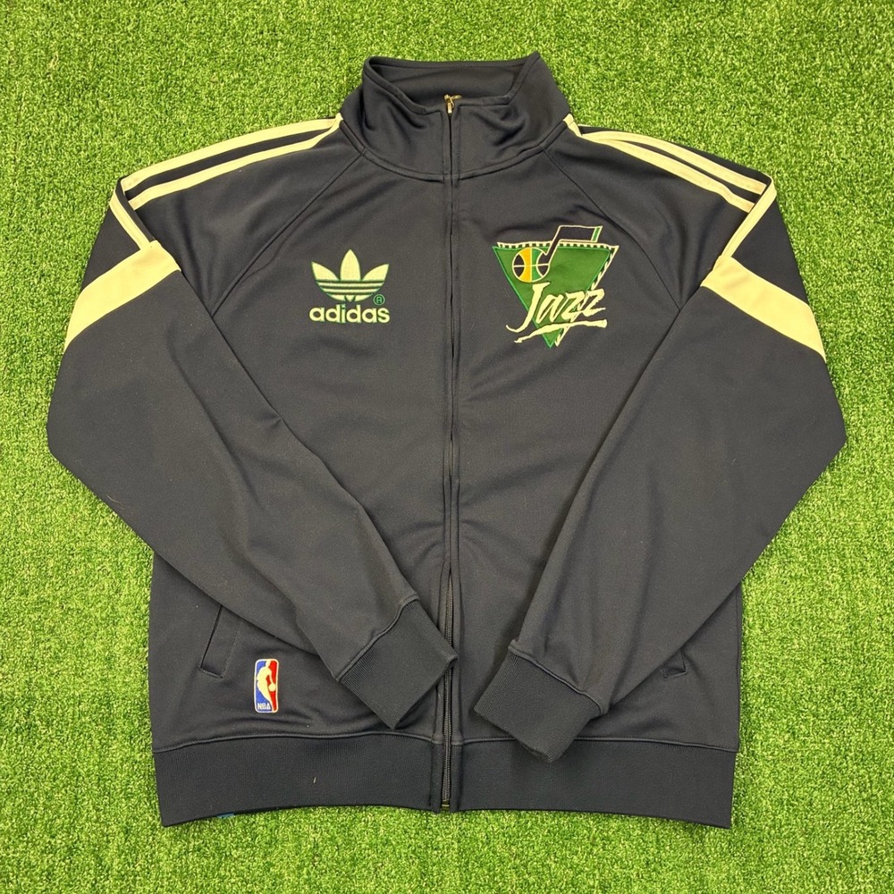 Vintage 90's Adidas NBA Utah Jazz Track Jacket